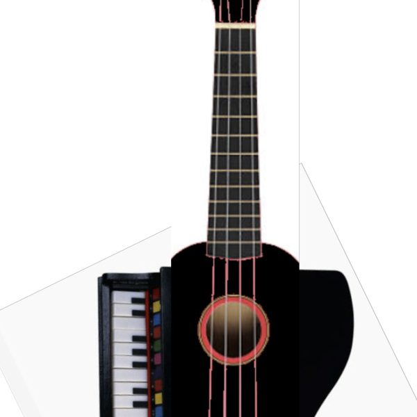 Toy Guitar-Keyboard