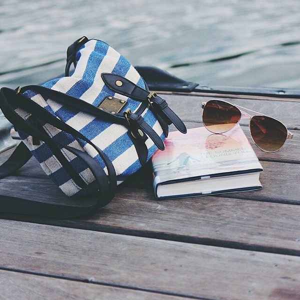 Striped Beach Tote